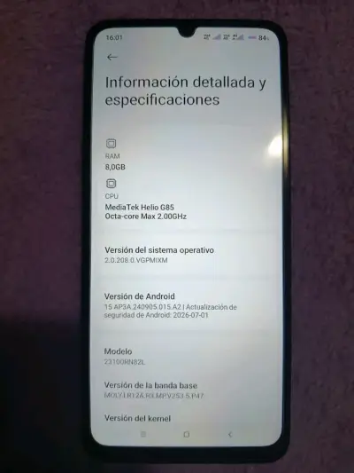 Smartphone Xiaomi Redmi 13C 256GB con accesorios - miniatura 2