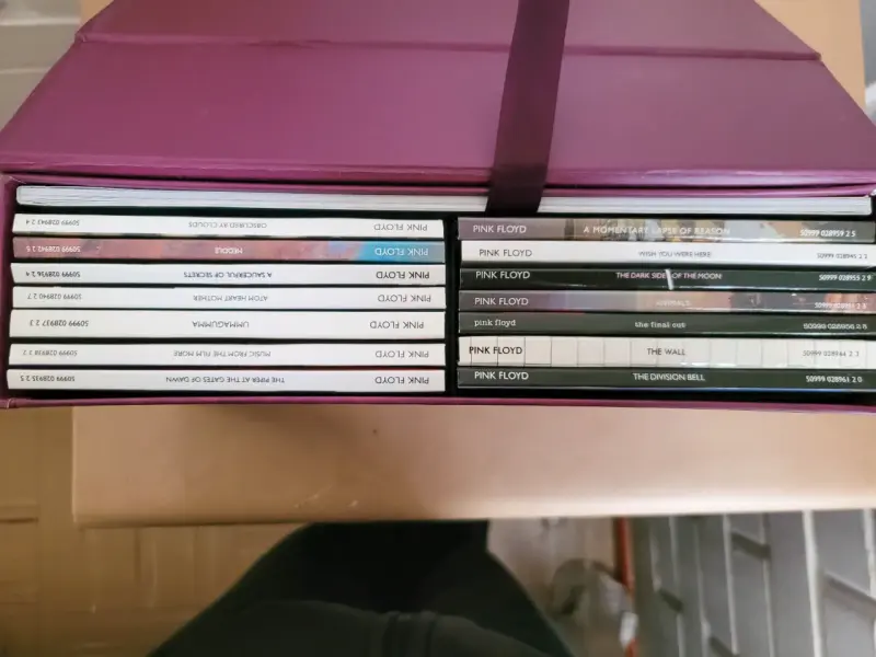 Box set Pink Floyd Discovery con 14 álbumes - 2
