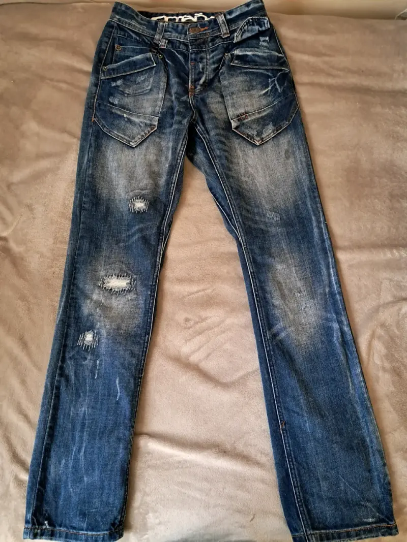 Jeans montaña de hombre estilo desgastados - 2