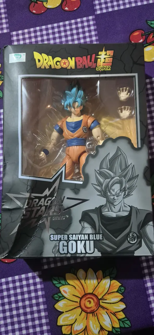 Figura de acción Goku Super Saiyan Blue Dragon Ball