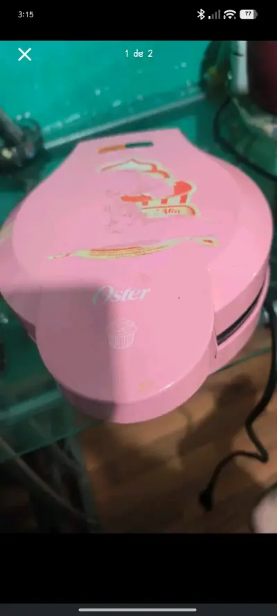 Máquina para cupcakes Oster rosa - miniatura 1