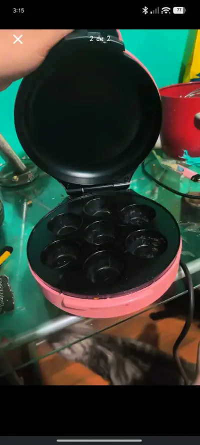 Máquina para cupcakes Oster rosa - miniatura 2