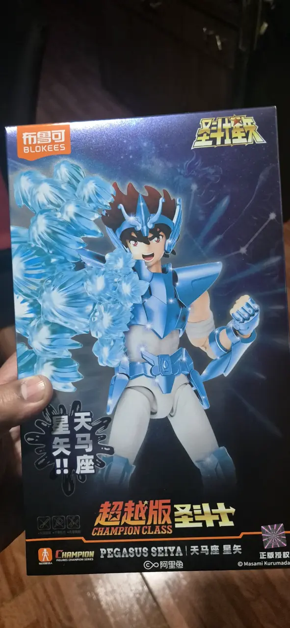 Figura de acción Pegasus Seiya Champion Class