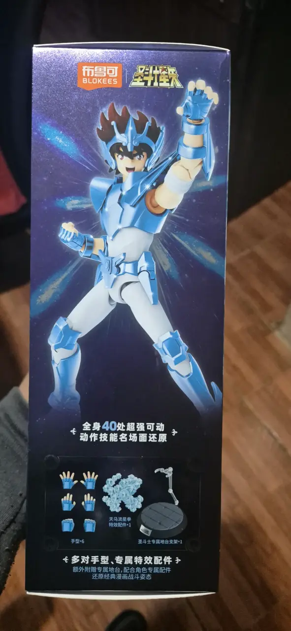 Figura de acción Pegasus Seiya Champion Class - 2