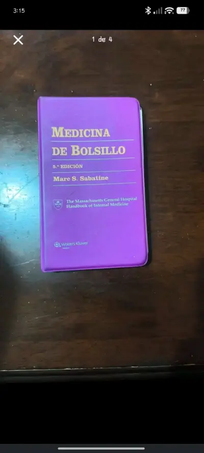 Libro Medicina de Bolsillo 5ª Edición - miniatura 1