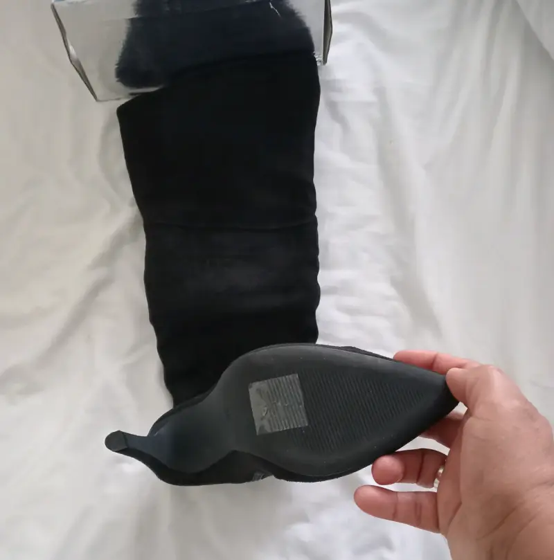 Botas altas negras de tacón alto - 3