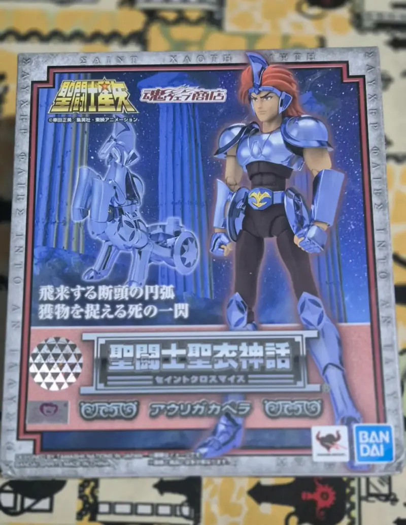Figura de acción Saint Seiya Auriga Capella Bandai