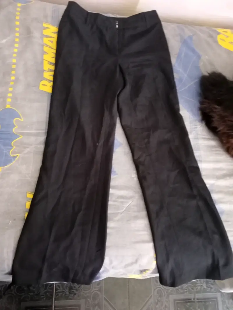 Pantalones negros de vestir para mujer
