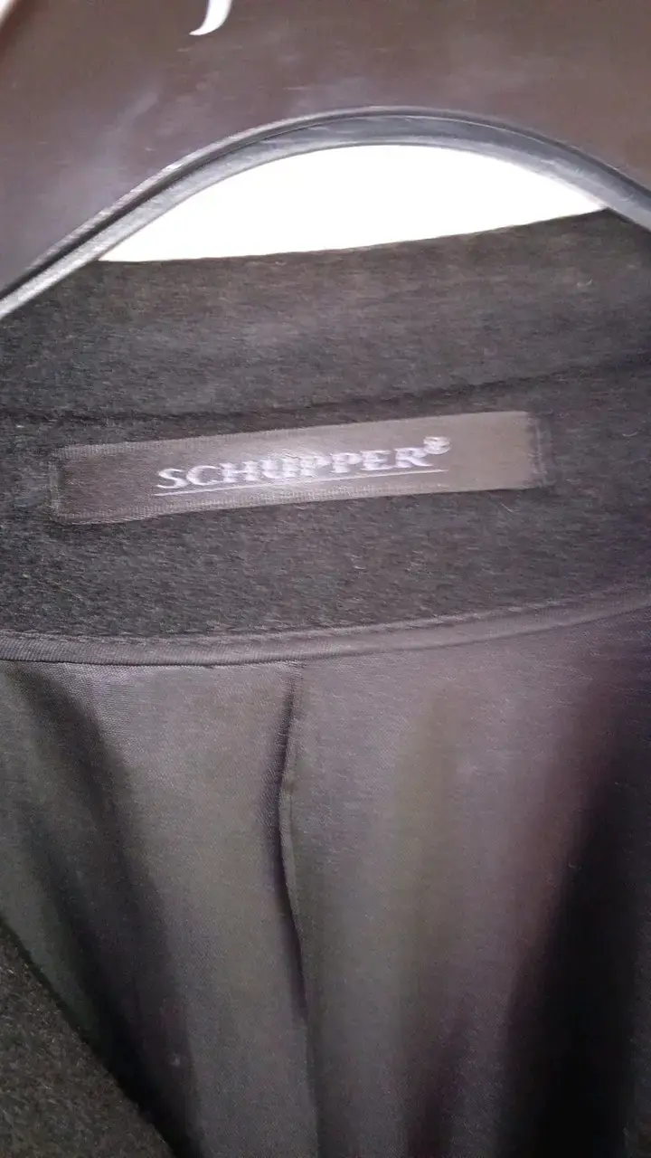 Abrigo largo negro de Lana Schupper para hombre - 3