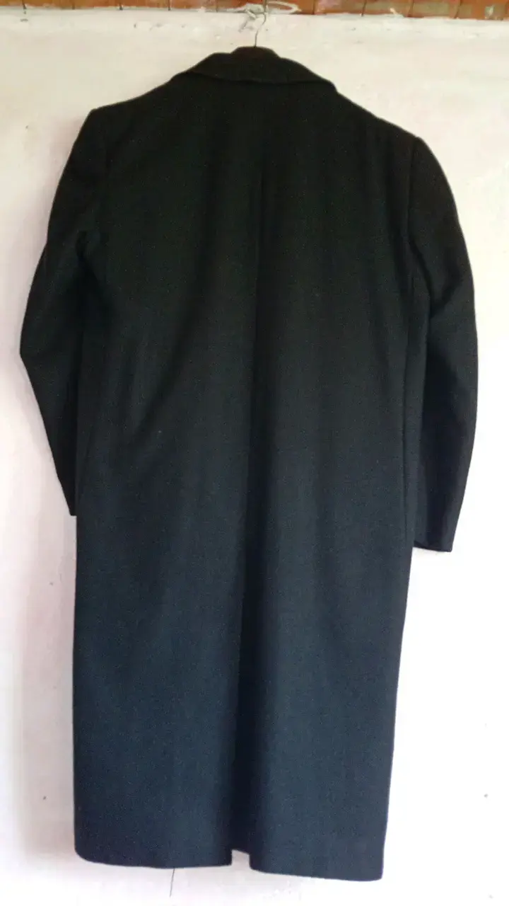 Abrigo largo negro de Lana Schupper para hombre - 6
