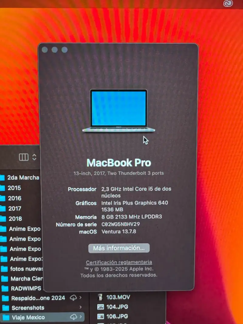 MacBook Pro 13” 2017 — Excelente estado | Único du - 4
