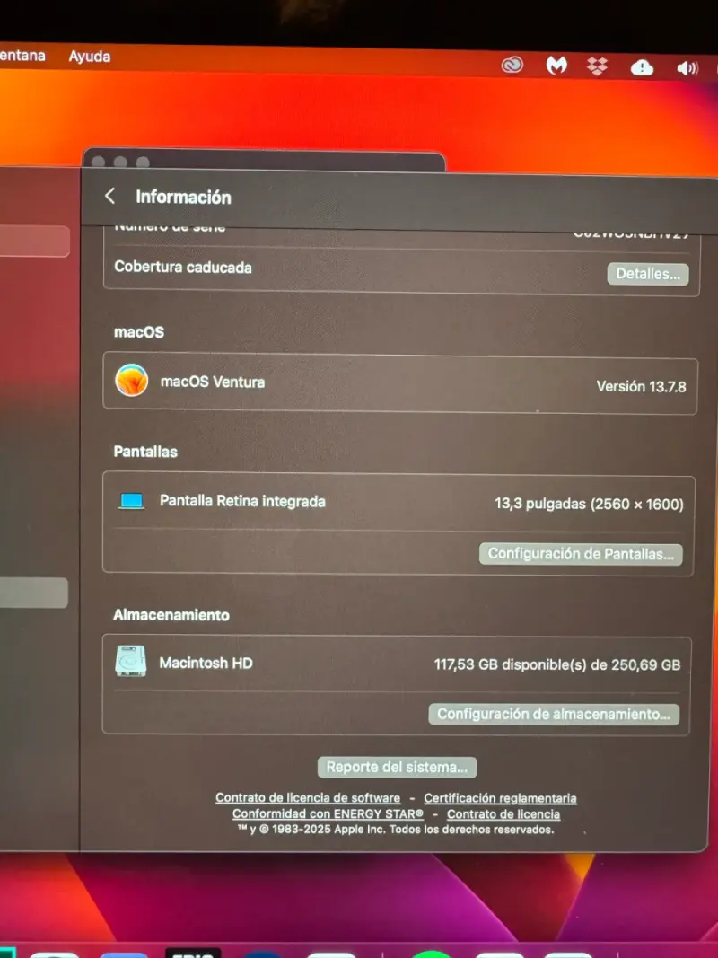 MacBook Pro 13” 2017 — Excelente estado | Único du - 6