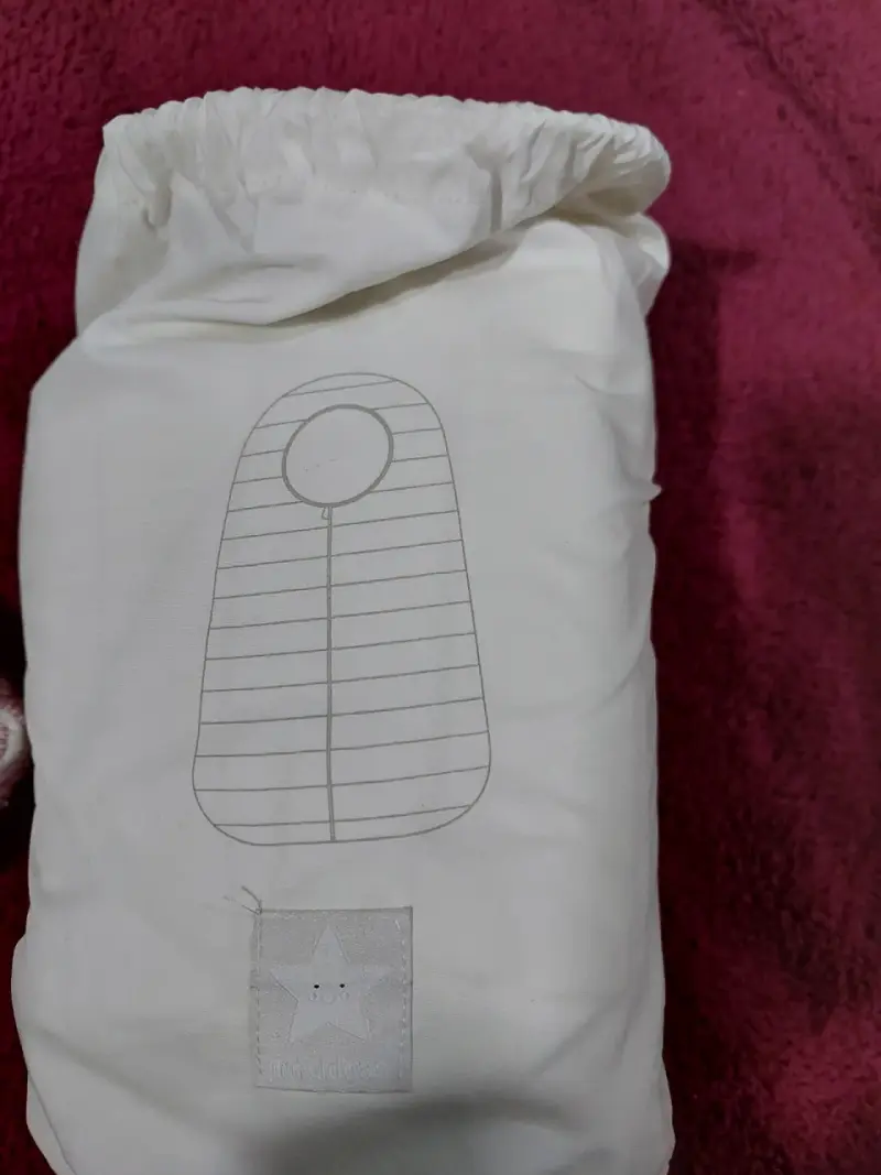 Saco de dormir para bebé blanco acolchado - 2
