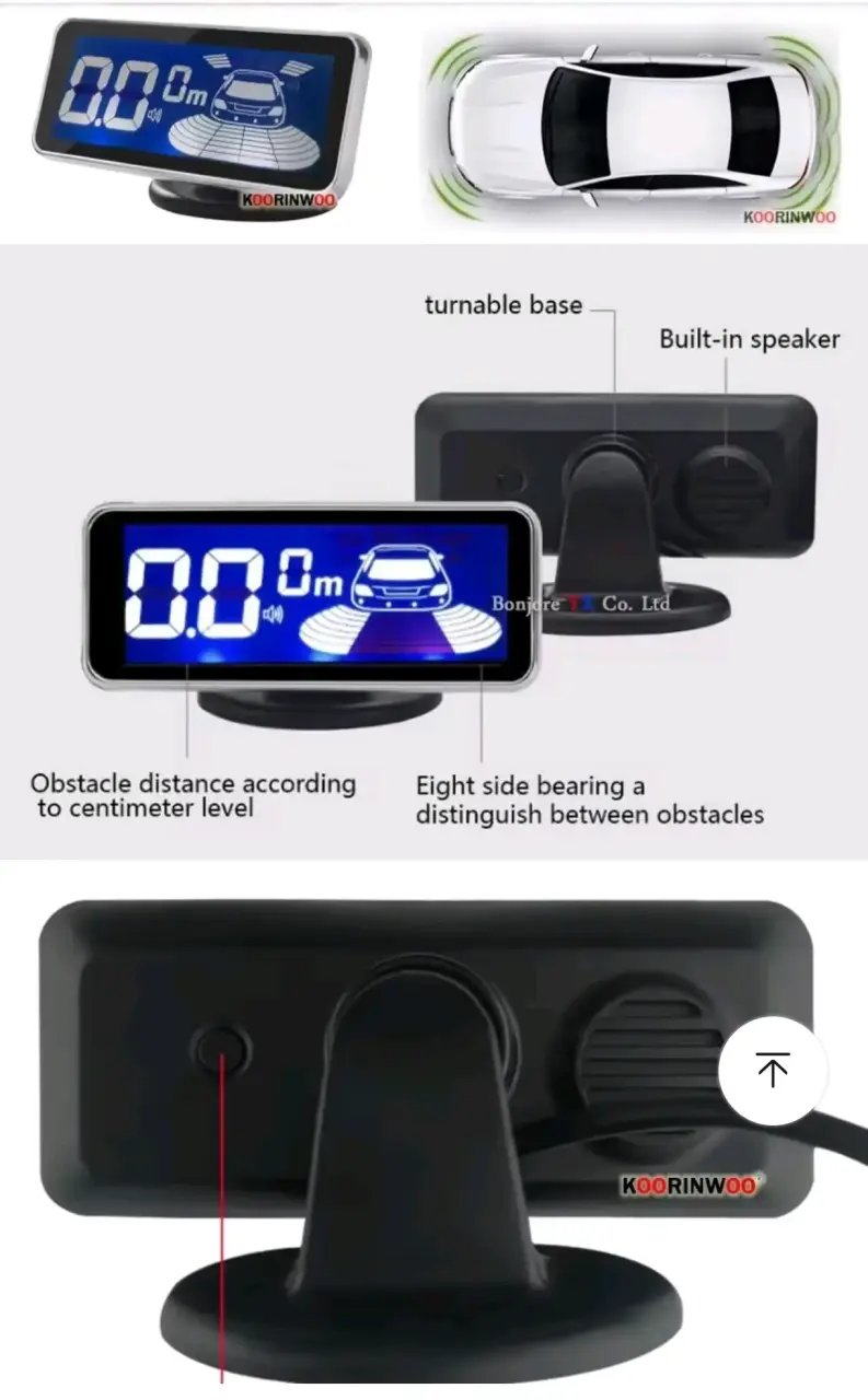 Sensor de estacionamiento con pantalla LE - 1