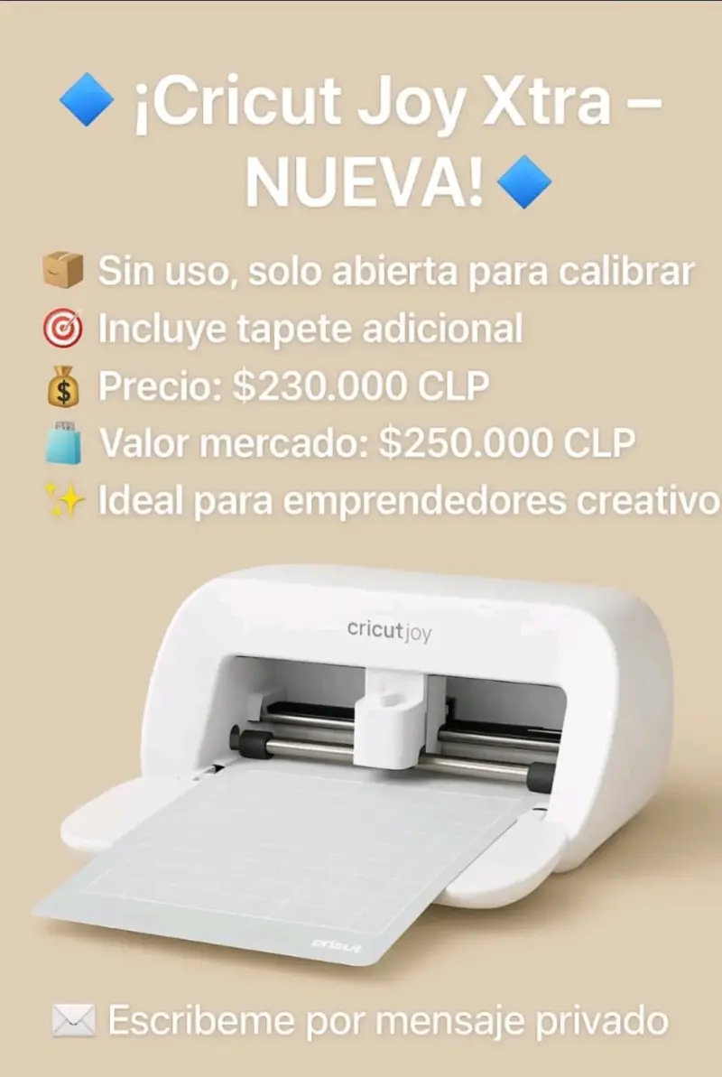 Cricut Joy Xtra Nueva con Tapete Adicional - 2
