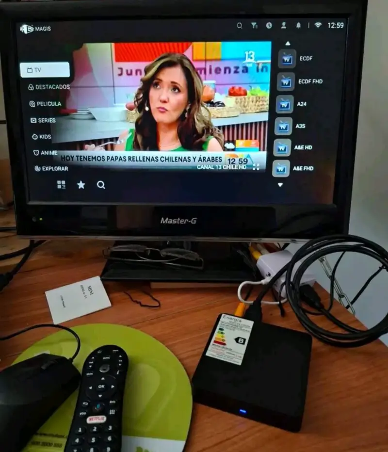 Decodificador Mundo Go con magis tv - 5