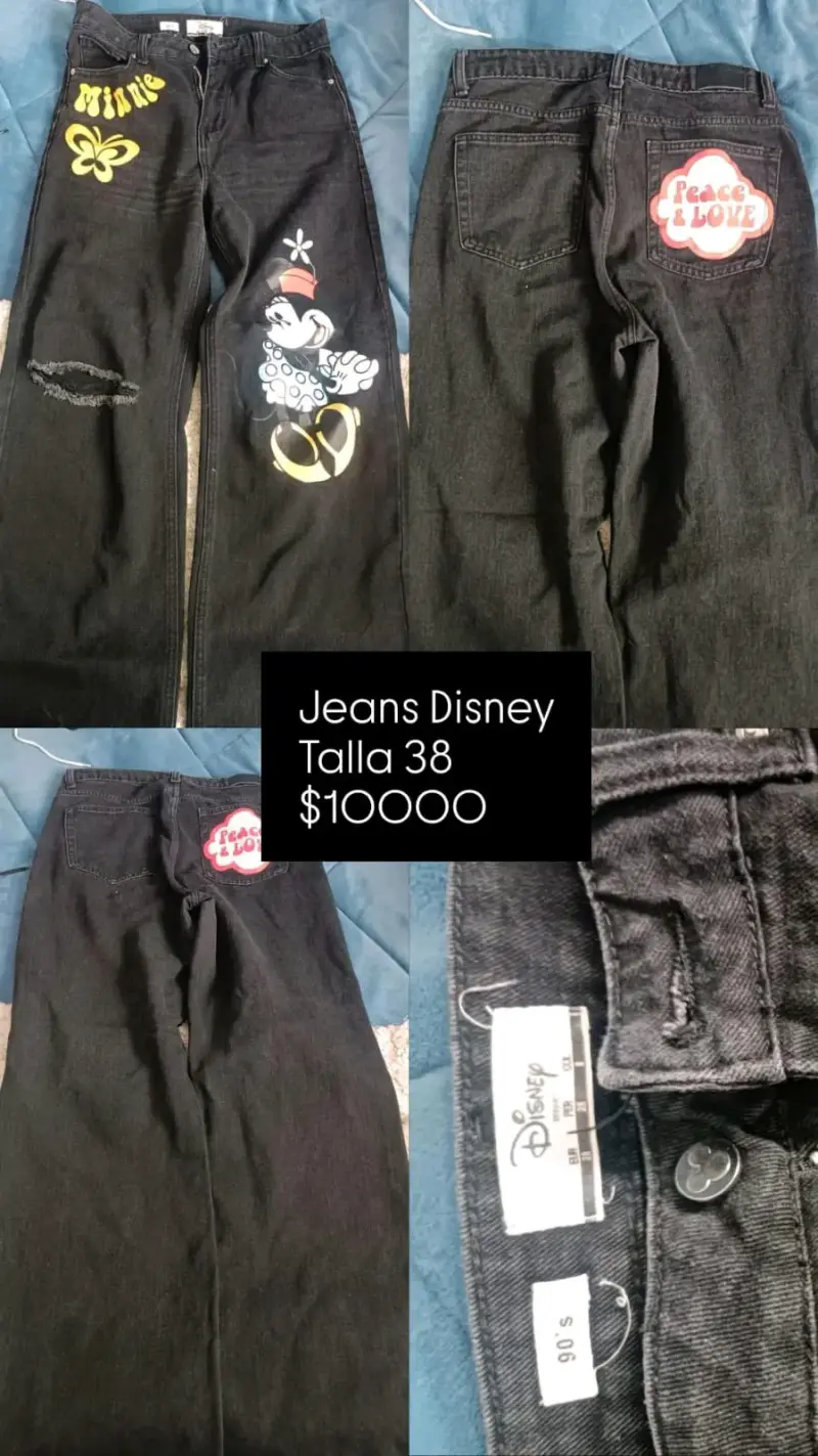 Jeans Disney Minnie Talla 38