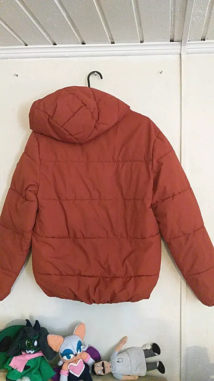 Chaqueta acolchada naranja talla M  Icono - 2
