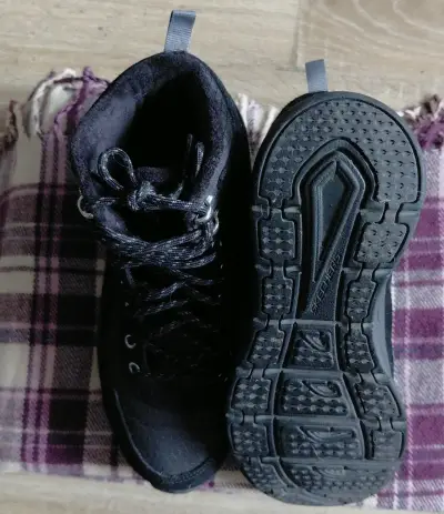 Botas de senderismo negras Skechers para hombre - miniatura 3