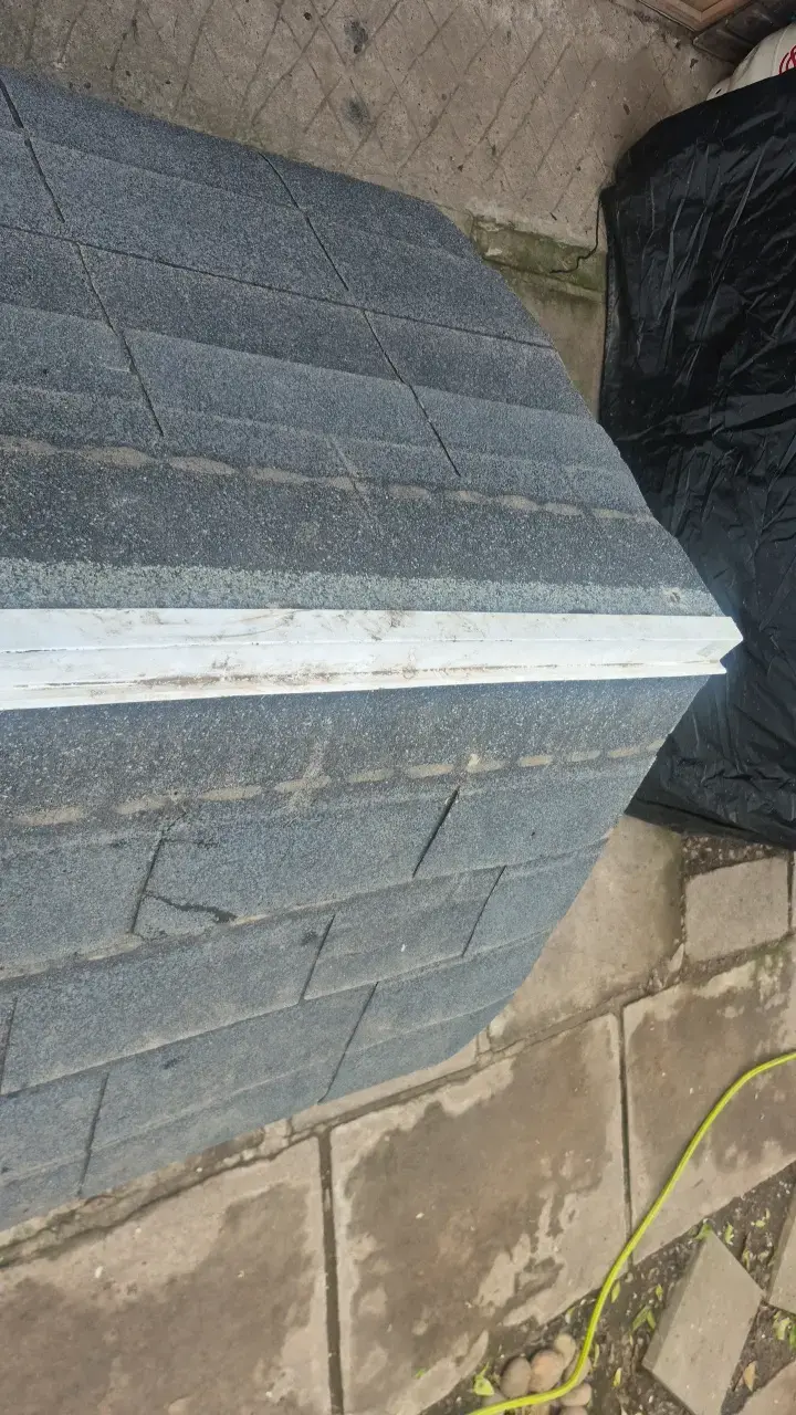 Caseta de madera para perro con techo impermeable - 3