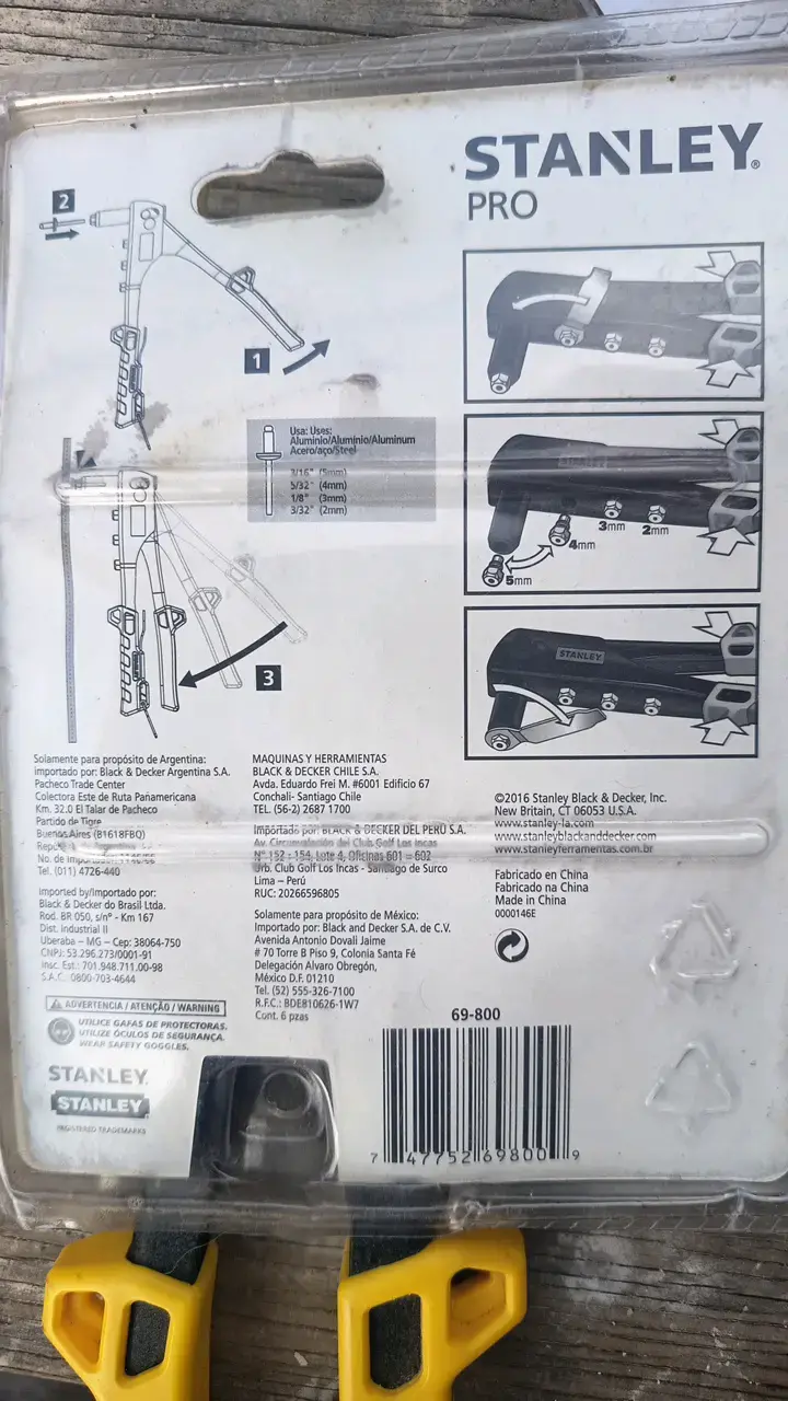 Remachadora Pro Stanley NUEVA STHT69800 - 4