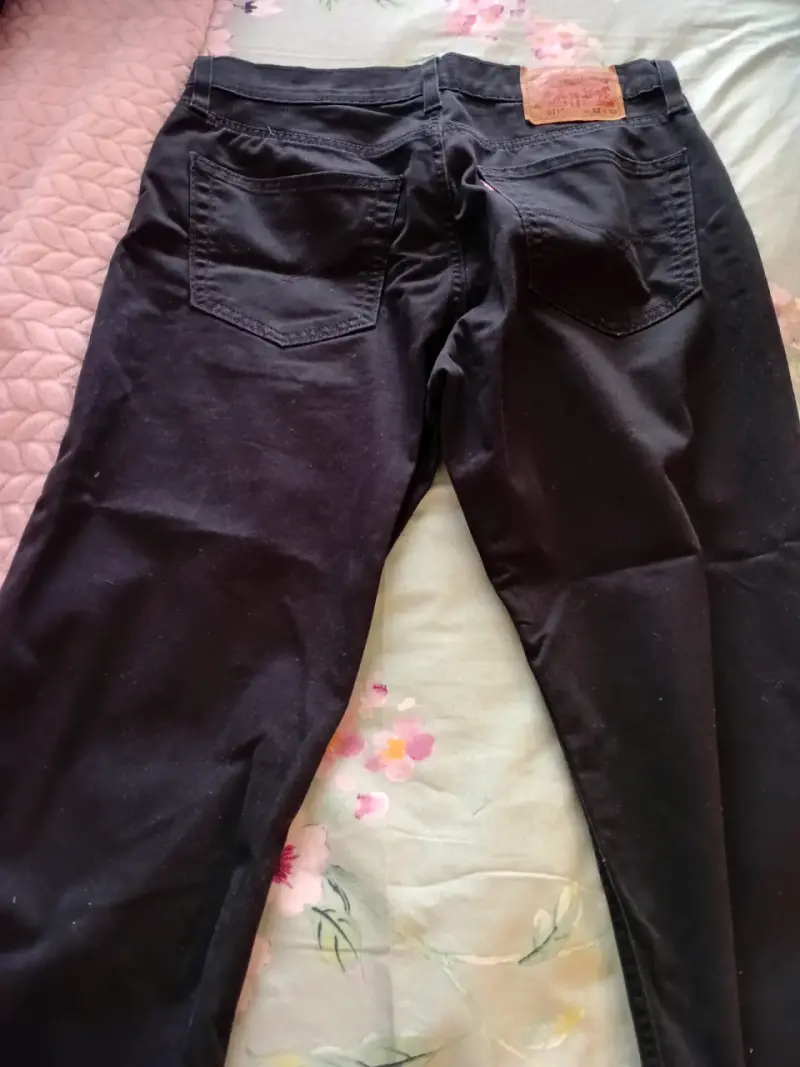 Jeans Levi's 511 Slim Fit Hombre Negro Talla 32 - 2