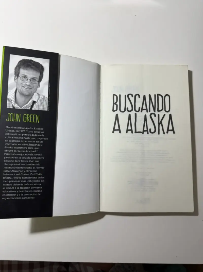 Libro 'Buscando a Alaska' de John Green - 3