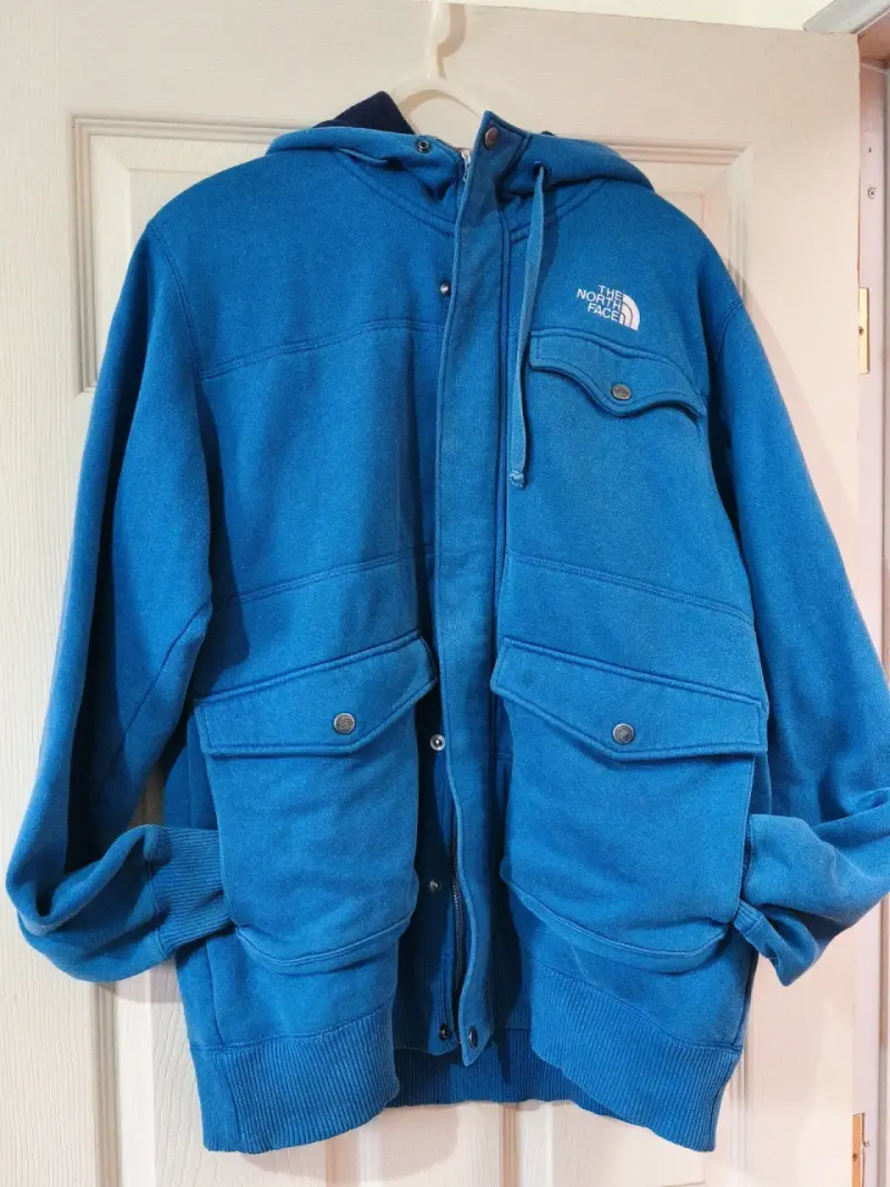 Chaqueta azul con capucha The North Face - 1