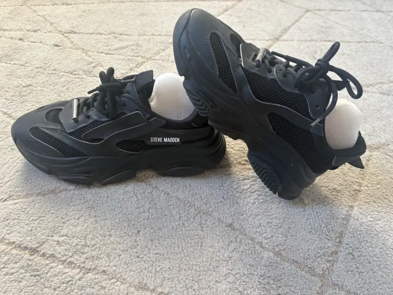 Zapatillas negras Steve Madden Possession talla 8 - 1