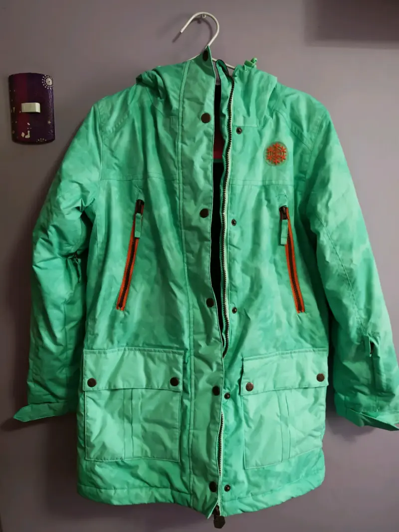 Chaqueta verde impermeable Maui And Sons para mujer - 1