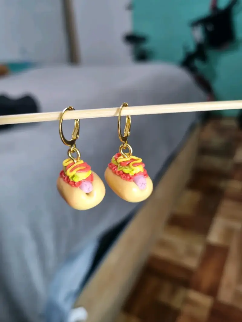 Aros de fantasía con diseño de completos - 4