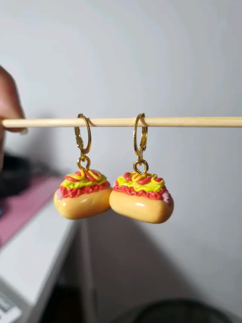 Aros de fantasía con diseño de completos - 5