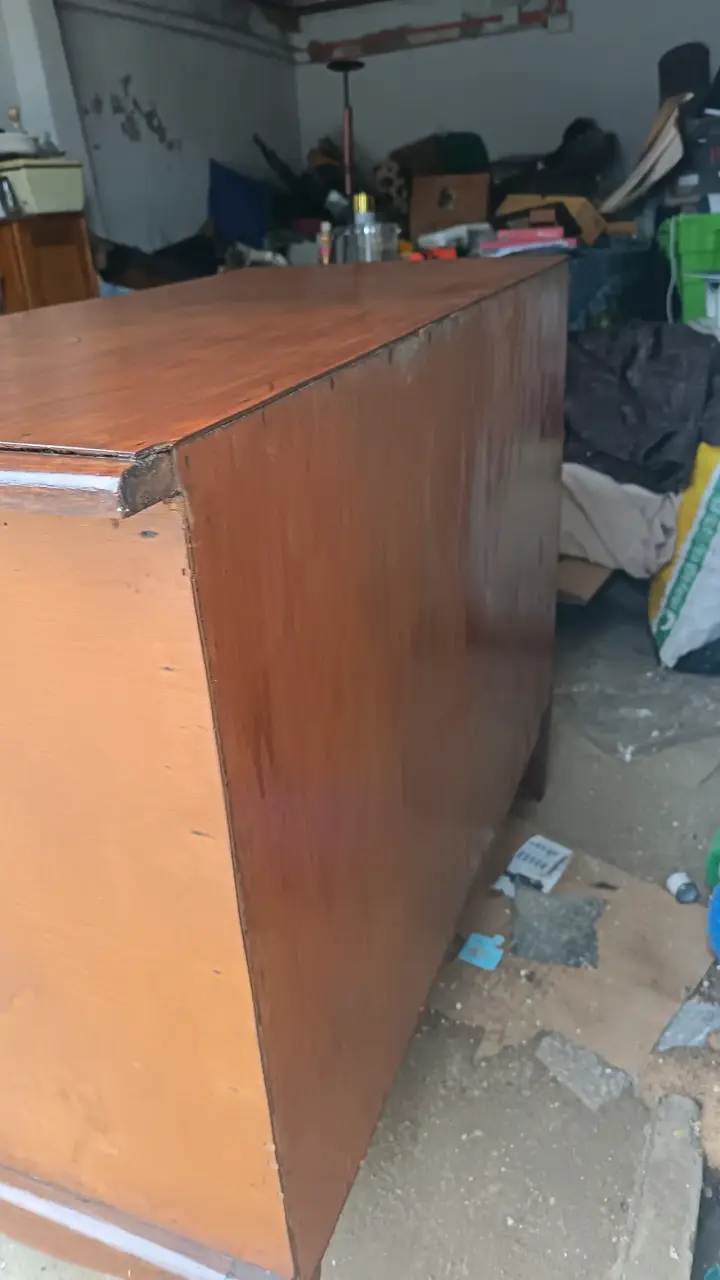 Cómoda de Madera con Cajones Curvos - 3