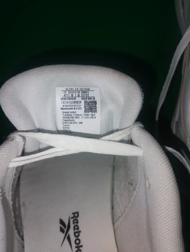 Zapatillas deportivas blancas Reebok talla 41 - 1