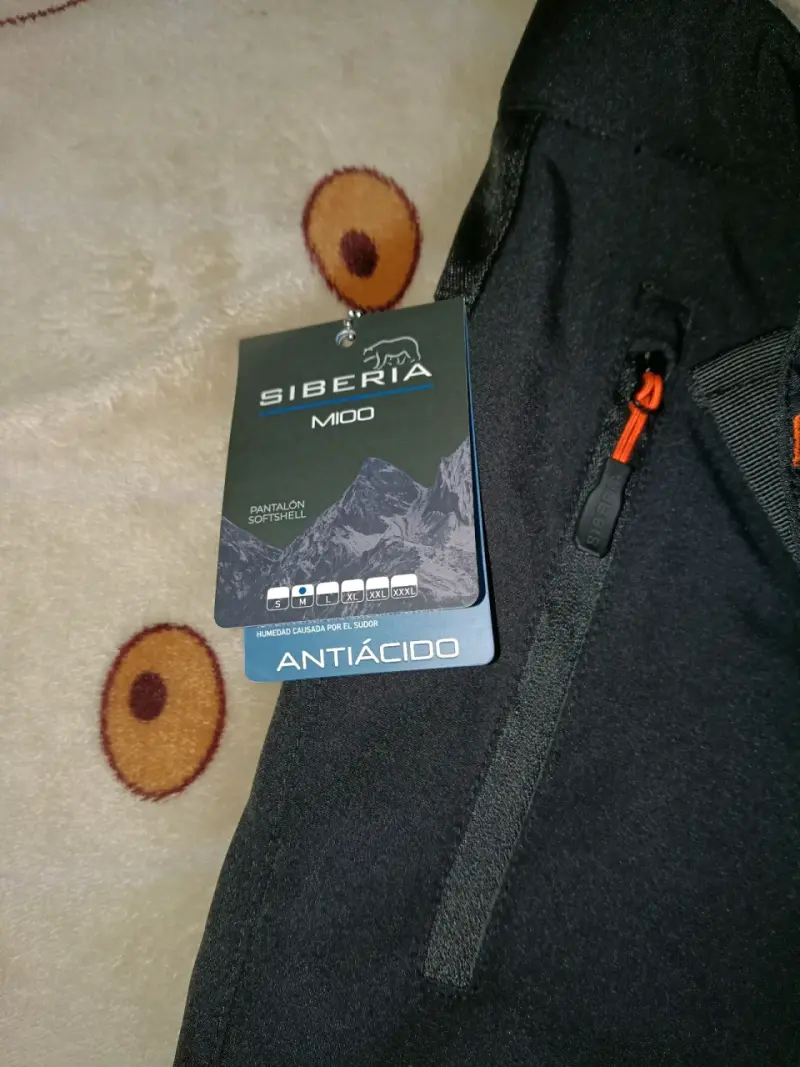 Pantalones de montaña Siberia M100 negros - 5