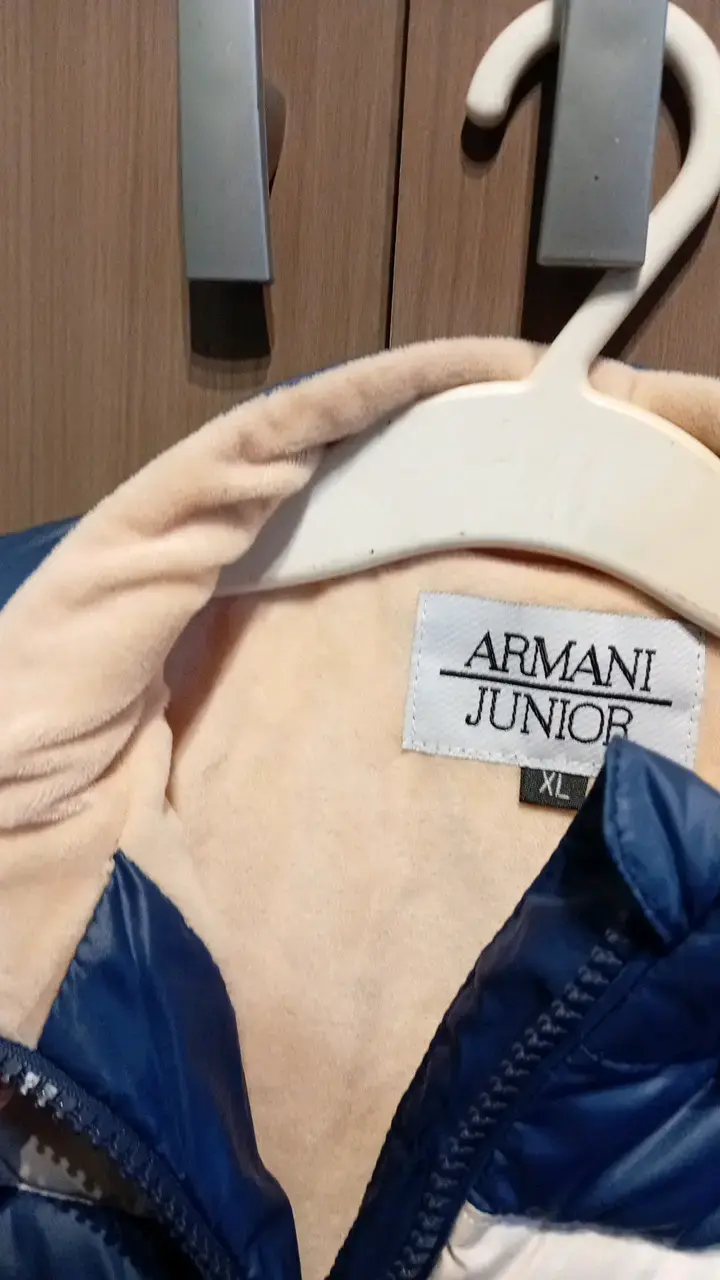 Chaqueta de invierno azul para niño Armani Junior - 2
