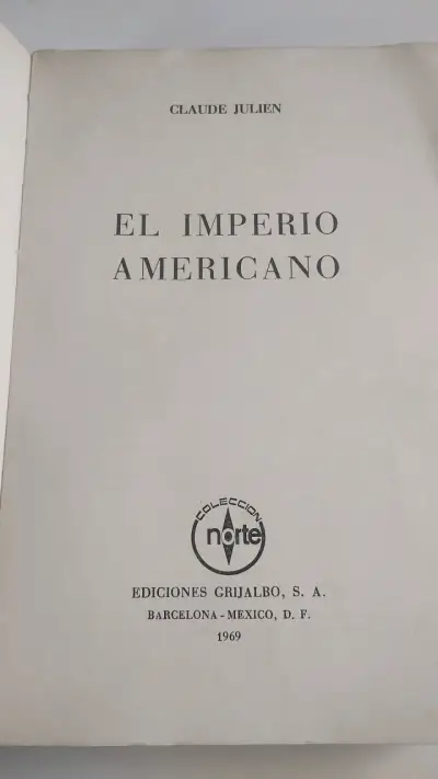 Libro El Imperio Americano de Claude Julien - miniatura 2