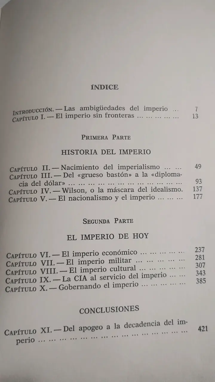 Libro El Imperio Americano de Claude Julien - 3