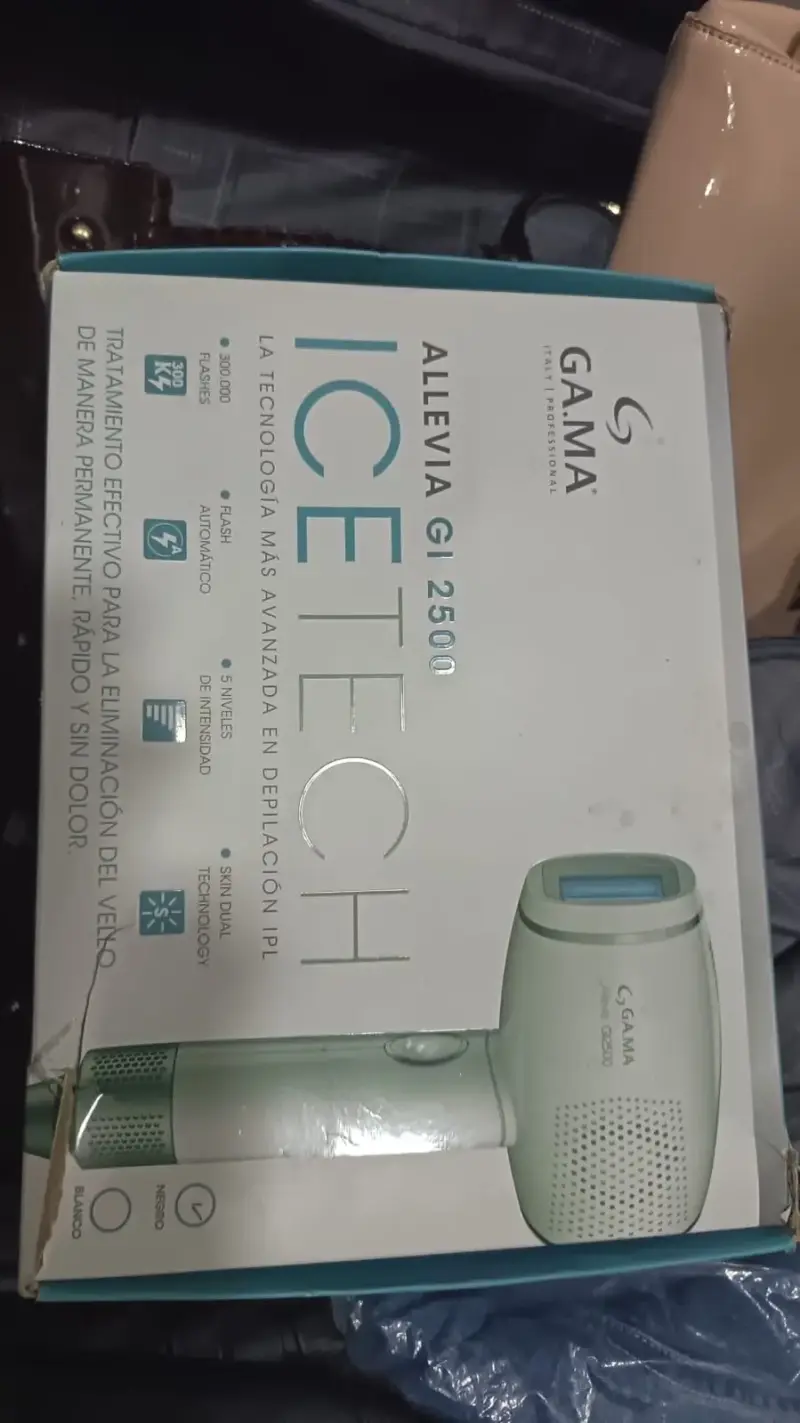 Depiladora IPL Gama Allevia GI 2500 con Tecnología IceTech - 1
