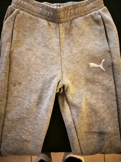 Pantalones deportivos gris Puma - miniatura 1