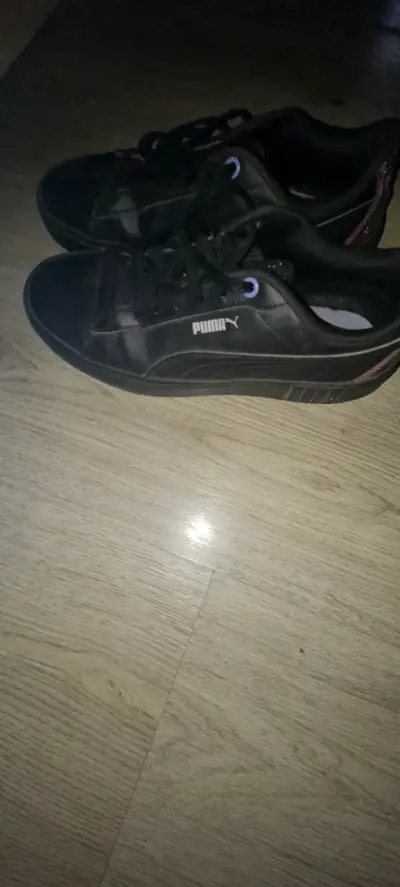 Zapatillas negras Puma para dama - miniatura 2