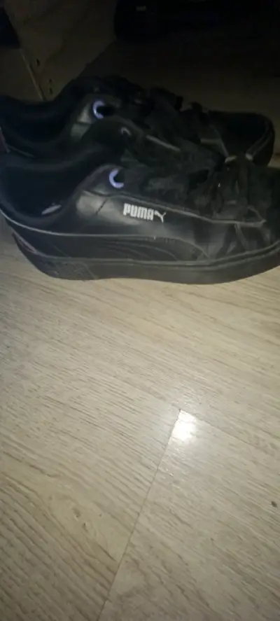 Zapatillas negras Puma para dama - miniatura 4