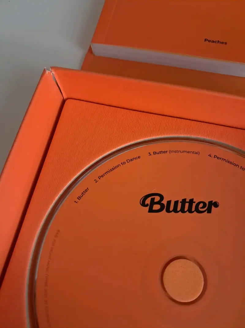 Álbum de música Butter edición Peaches - 2
