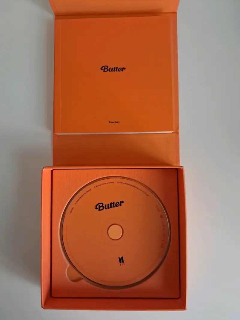 Álbum de música Butter edición Peaches - 3