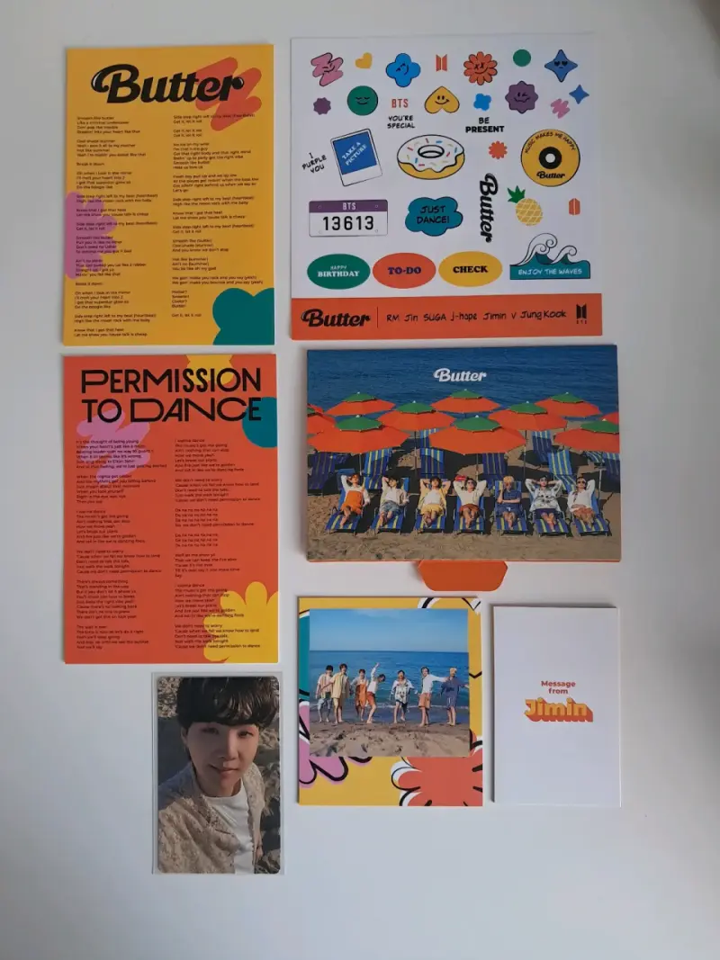 Álbum de música Butter edición Peaches - 5