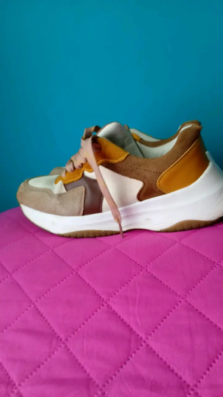 Zapatillas deportivas multicolor para mujer - 3