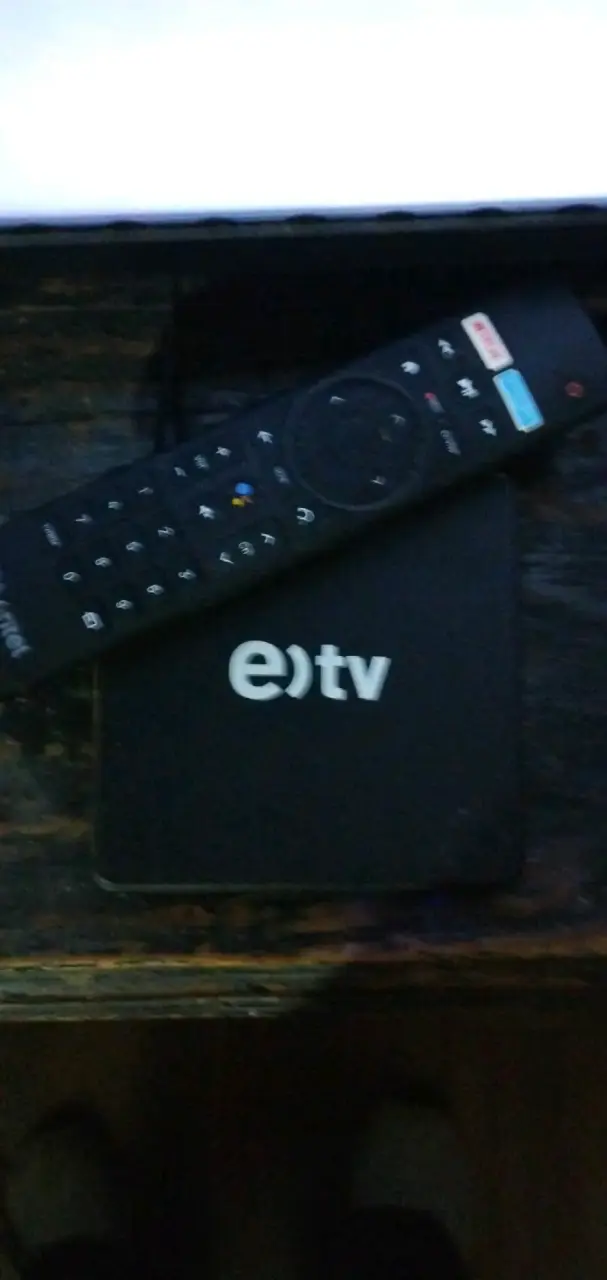 Decodificador ETV con control remoto