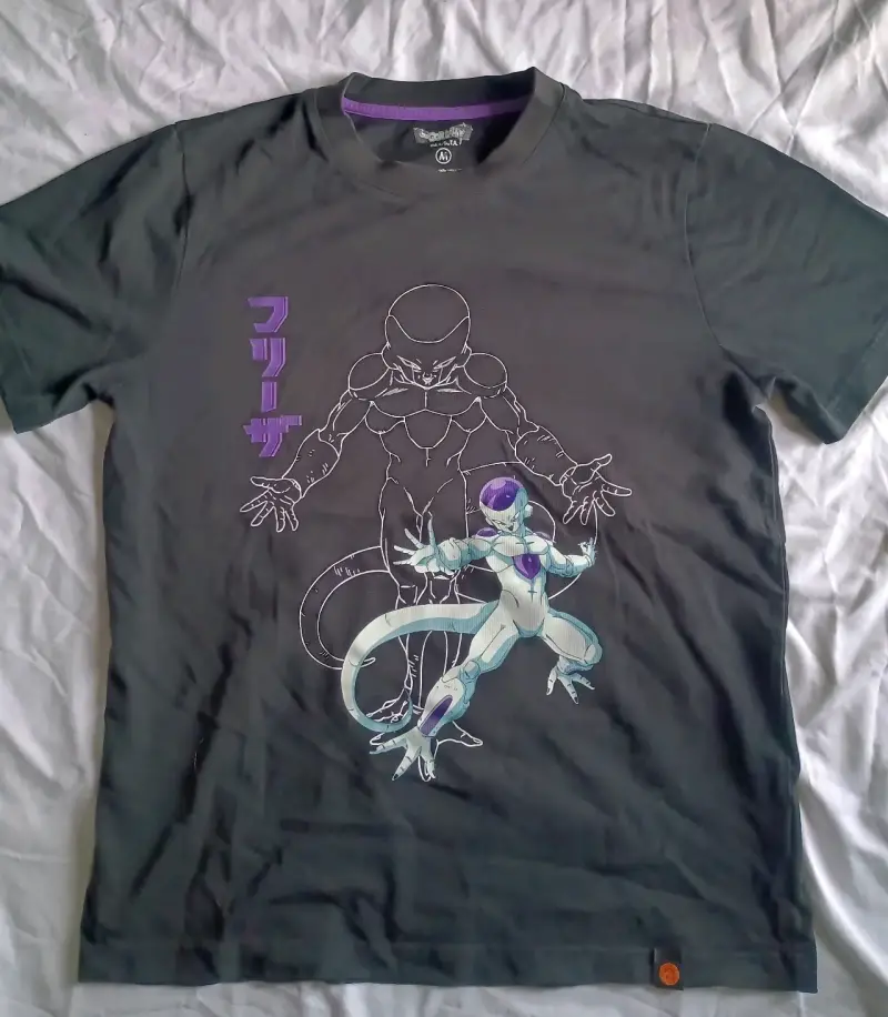 Polera Dragon Ball Z Freezer Negra Talla M - 1