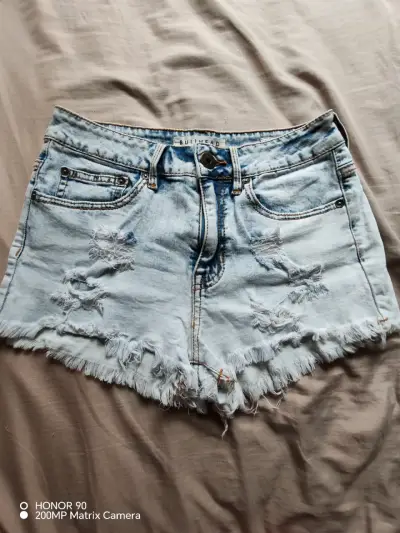 Shorts de mezclilla Bullhead desgastados - miniatura 1