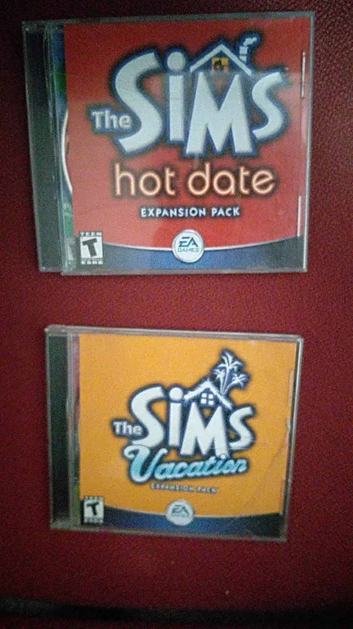 Juegos de expansión The Sims Hot Date y Vacation